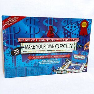 Monopoly Make Your Own Opoly Custom Family Board Game 2-6 players NEW/Sealed